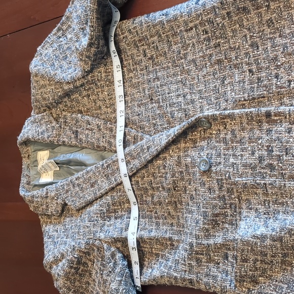 Vintage Sanyo Fashion House Silk Wool Blazer Jacket size 8 - Picture 4 of 10